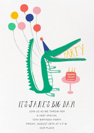 Looking Sharp - Birthday Invitation by Mr. Boddington's Studio