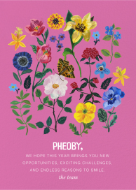 Les Coquelicots - Birthday Card by Nathalie Lété