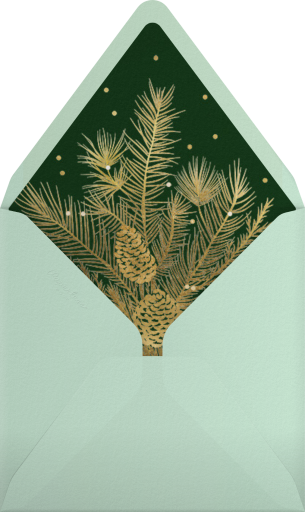 Yule Blooms - Paperless Post Envelope