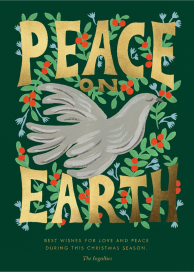 Peace Dove - Christmas Card by Rifle Paper Co.