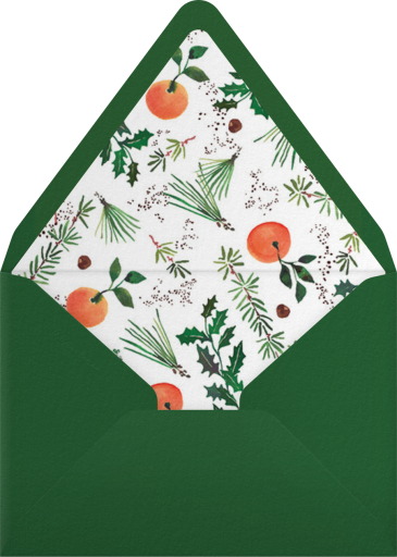Holiday Market (Stationery) - Happy Menocal Envelope