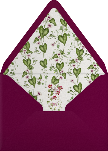 Berry Blossoms - Stephanie Fishwick Envelope