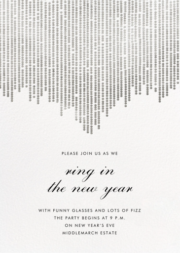 Josephine Baker - New Year's Eve Invitation by Paperless Post