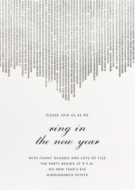 Josephine Baker - Winter Party Invitation by Paperless Post