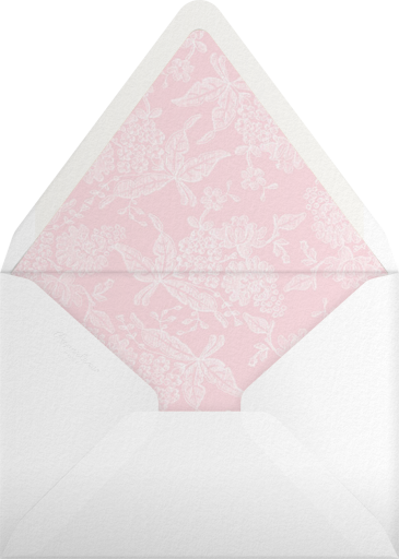 Hydrangea Lace I Tall - Oscar de la Renta Envelope