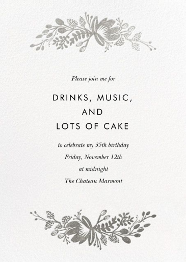 Floral Silhouette by Rifle Paper Co.