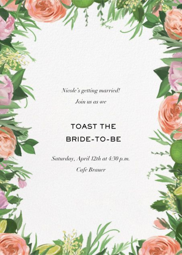 Gramercy Garden - Spring Party Invitation by Paperless Post
