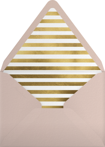 Leaf Inner Bevel Border - Paperless Post Envelope
