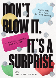 Sparkle Confetti by Paperless Post