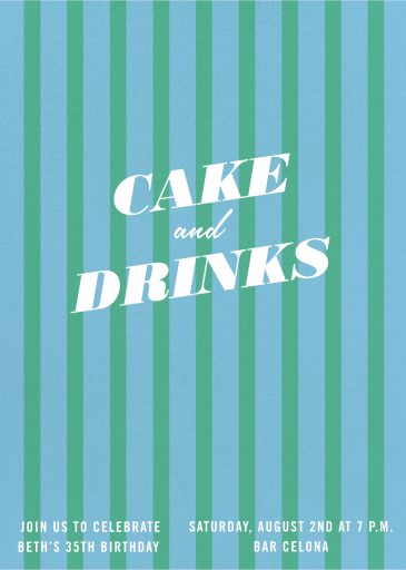 Pajama Stripes - Invitation by Paperless Post