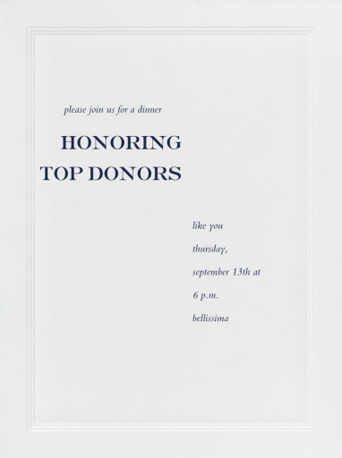 Triple Inner Bevel - VIP Event Invitation by Paperless Post