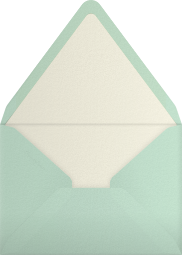 Mod in Peach - Gold Rush Paper Envelope