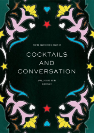 Showmanship - Birthday Invitation by Mary Katrantzou