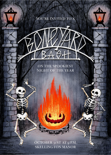Boneyard Bash - Invitation by Paperless Post