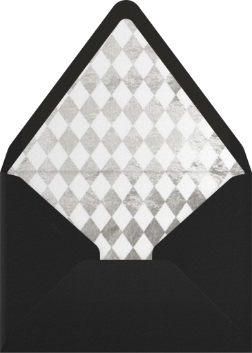 Sparkly Disco Ball - Paperless Post Envelope