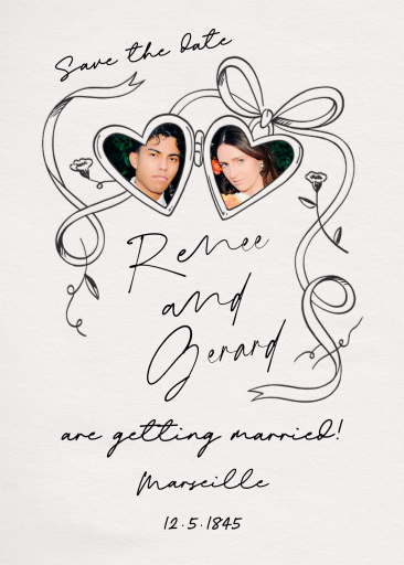 Locket Photo - Invitation by Paperless Post