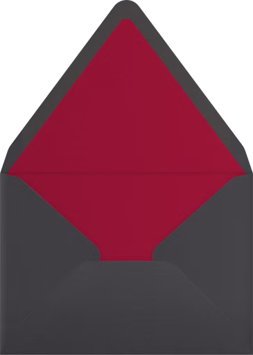 Village Skating (Josie Portillo) - Red Cap Cards Envelope