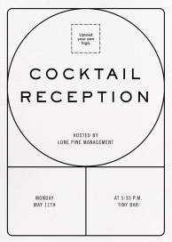 Golden Ratio (Customizable Template) - Cocktail Party Invitation by Paperless Post