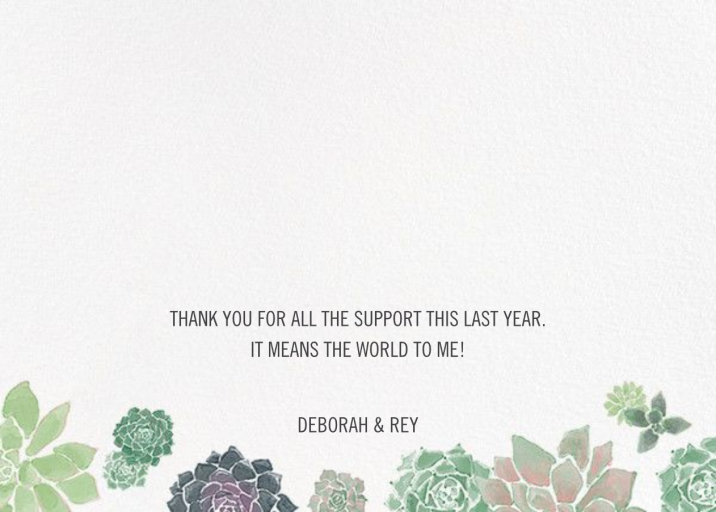 Echeveria (Stationery) by Paperless Post