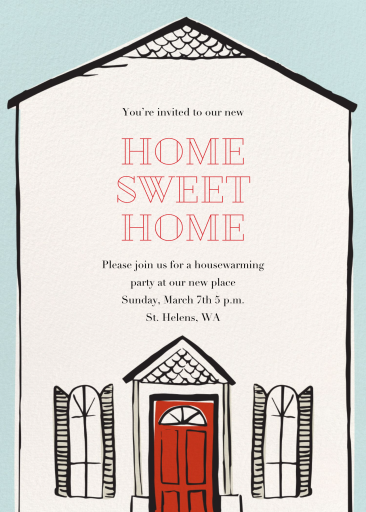 Housewarming Party - Invitation by Paper Source