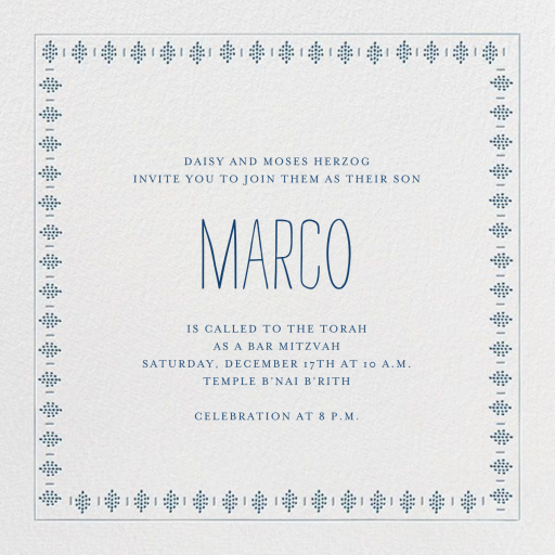 Sunburned Again - Bar & Bat Mitzvah Invitation by Mr. Boddington's Studio