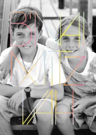 Mitzvah Lighting (Photo) - Birthday Invitation by Paperless Post