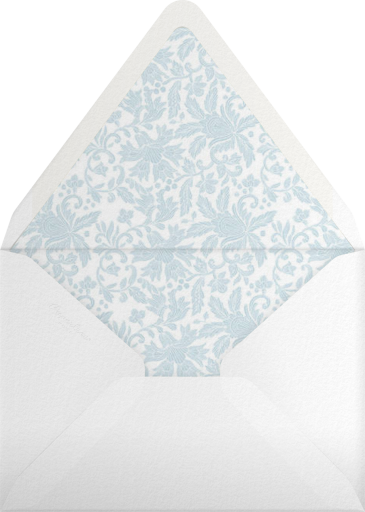 Leaf Lace I Thank You - Oscar de la Renta Envelope