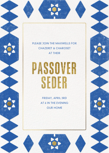 Styled Tiles - Religious Invitation by Paperless Post