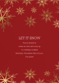 Vintage Snowflakes by Paperless Post