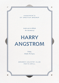 Matted - Retirement and Farewell Party Invitation by Paperless Post