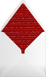 Christmas Cardinal - Paperless Post Envelope