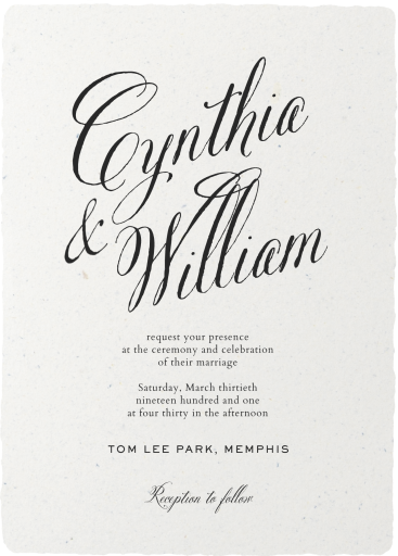 Raw Edges - Invitation by Paperless Post