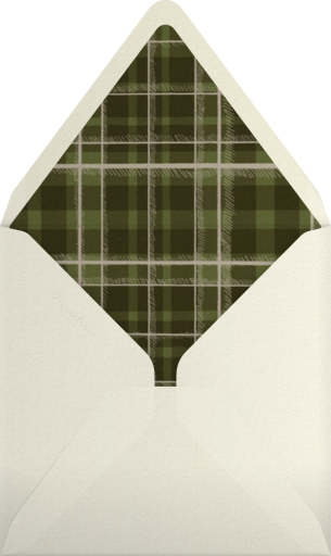 Wood Grain Dark - Paperless Post Envelope