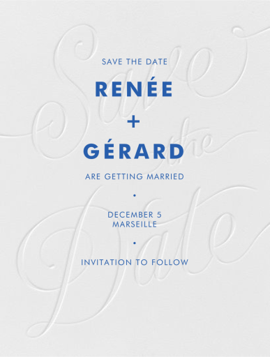 Love Is Grand (Save The Date) by Crane & Co.
