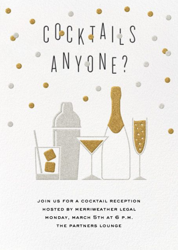 A Cocktail Party by Crate & Barrel