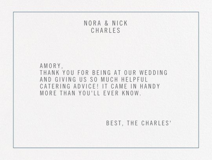 Parterre (Thank You) - Stationery by Crane & Co.