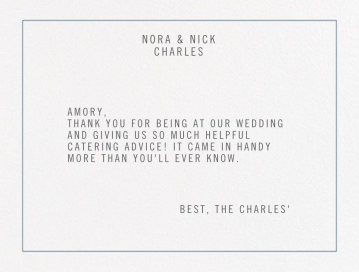 Parterre (Thank You) by Crane & Co.