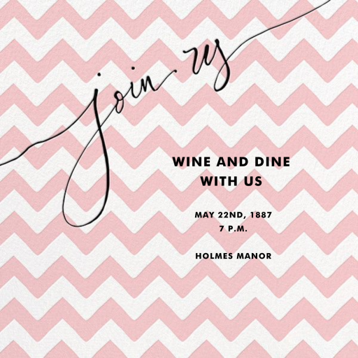 Join Us (Chevron) by Linda and Harriett