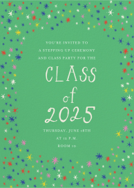 Dazzling Grad - Graduation Invitation by Mr. Boddington's Studio