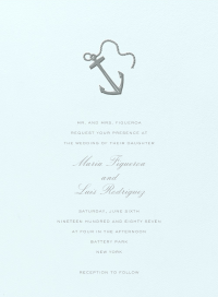 Le Lavandou - Wedding Invitation by Crane & Co.