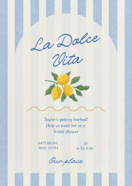 La Dolce Vita - Invitation by Paperless Post