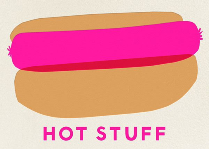 Hottie Hot Dog by The Indigo Bunting