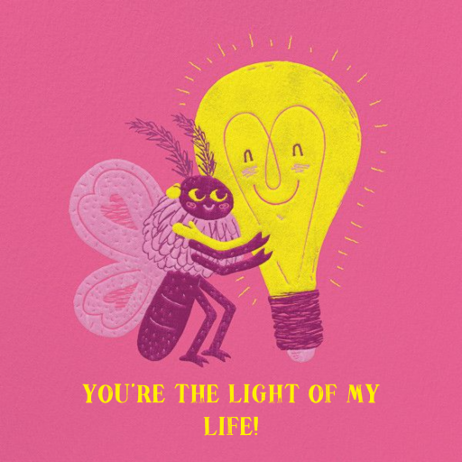 Electric Love - Anniversary Card by Paperless Post