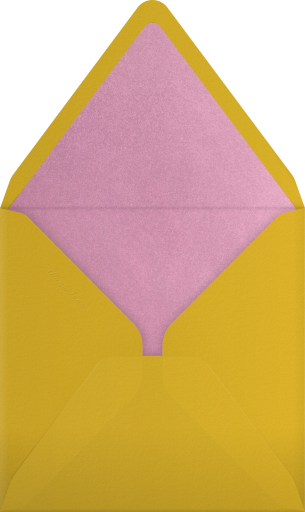 Photo 2027 Bold Modern New Year Card Envelope