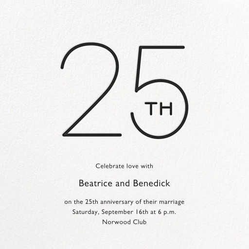 Decade - Anniversary Invitation by Paperless Post