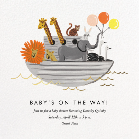 Noah's Arc - Baby Shower Invitation by Rifle Paper Co.