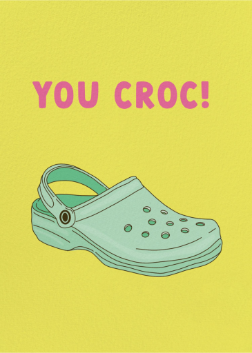 Clogcore - Greeting Card by Party Mountain