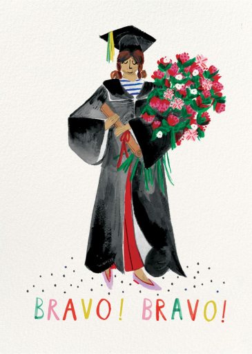 Grad Walk - Graduation Card by Mr. Boddington's Studio