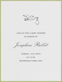 Marylebone Nursery - Baby Shower Invitation by Paperless Post