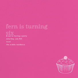 Magenta - Birthday Invitation by Paperless Post